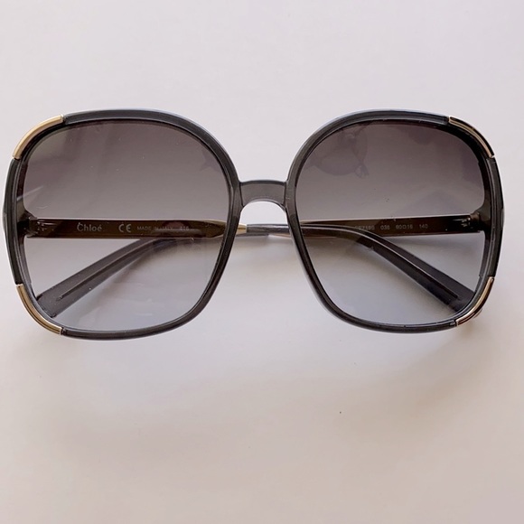 Chloe Oversized Square Sunglasses - Picture 2 of 7